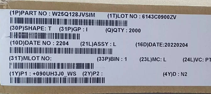 W25Q128JWSAQ Winbond Electronics W25Q128JWSAQ Winbond Electronics